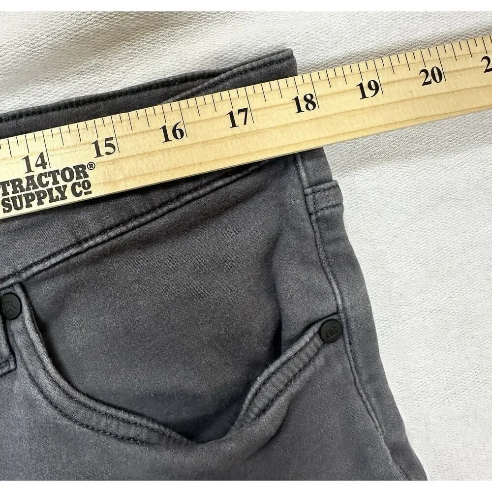 Banana Republic Pants Mens Size 36x30.5 Dark Gray 5-pocket Slim Straight Brushed